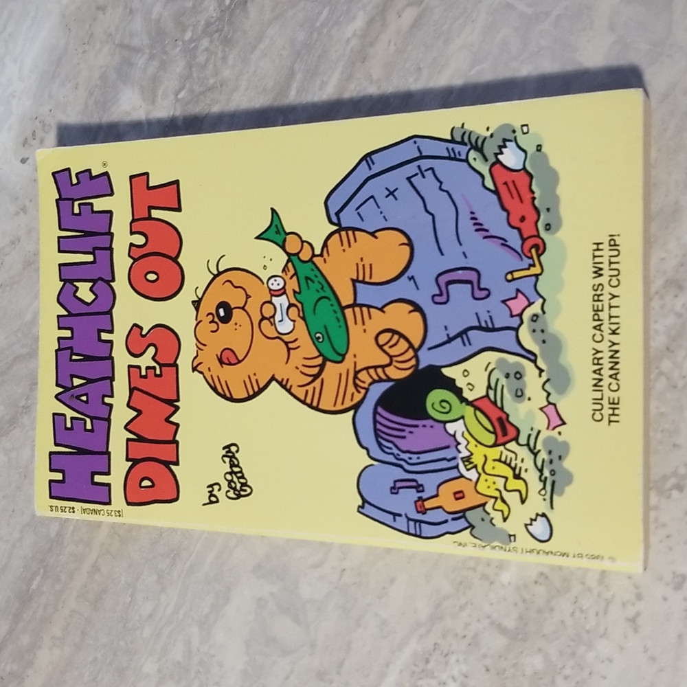 Older Heathcliff dines out book
